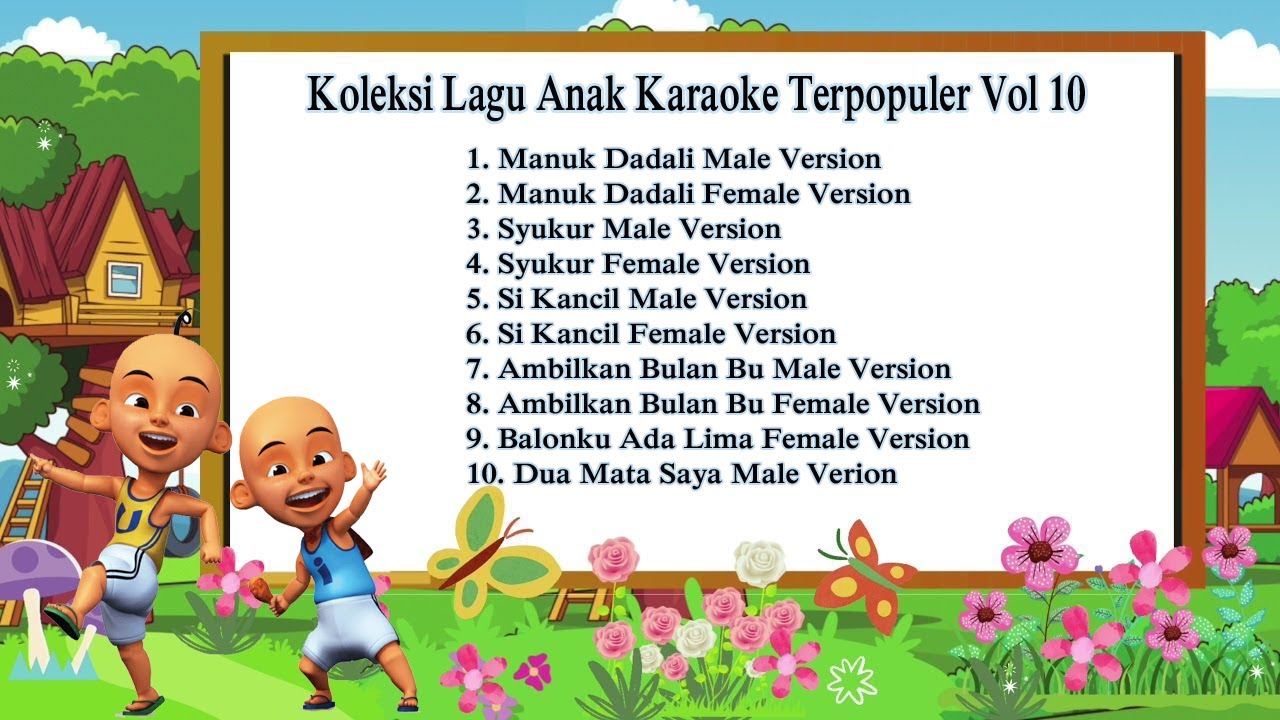 10 Lagu Karaoke Anak-Anak Yang Menghibur Dan Edukatif
